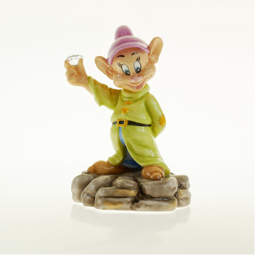 Snow White And The Seven Dwarfs Dopey Diamond Collectable Statue 