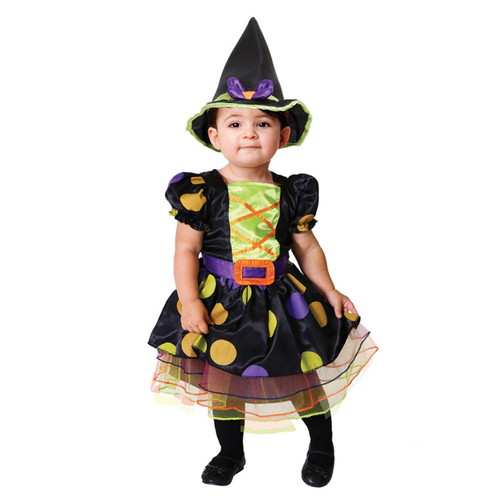 Halloween Cauldron Cutie Girls Costume 3-6 Months