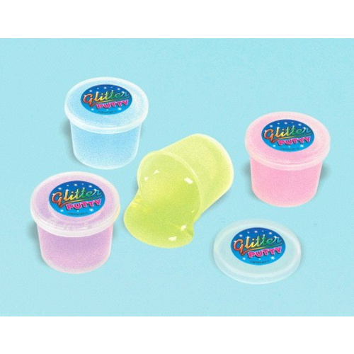 Mini Glitter Putty Favours 12 Pack