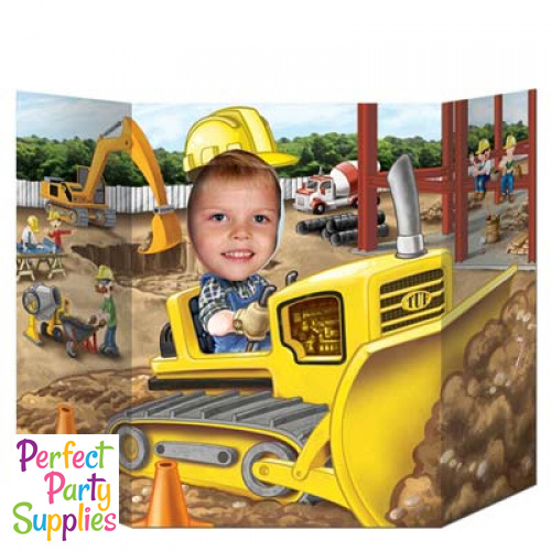 Construction Bulldozer Photo Prop