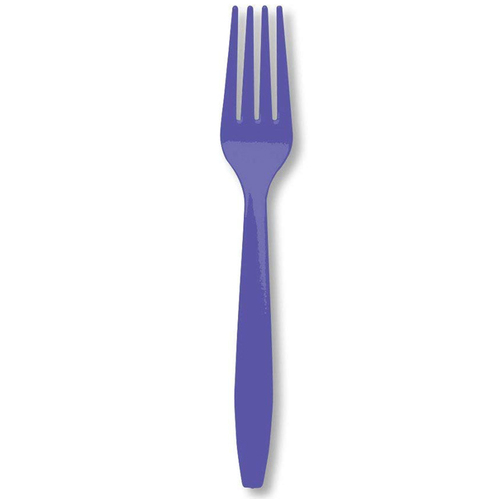 Purple Forks 20 Pack