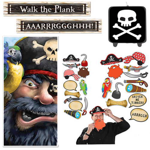 Pirate Birthday Decorating Party Pack