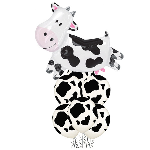 Farm Cow Barnyard Balloon Party Pack