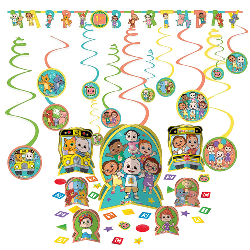 Cocomelon Decorating Party Pack