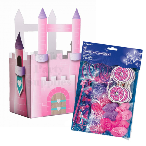 Fashion Princess 8 Guest Treat Favour Box Party Pack