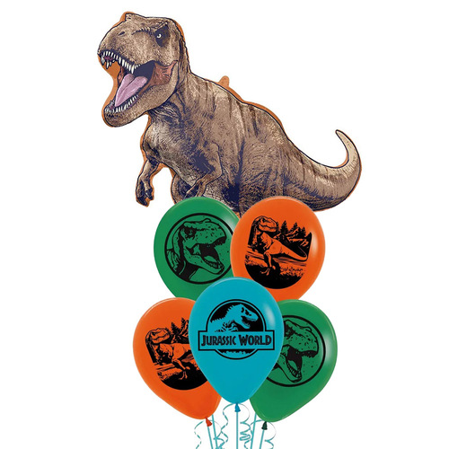 Dinosaur Jurassic World Dominion SuperShape Balloon Party Pack