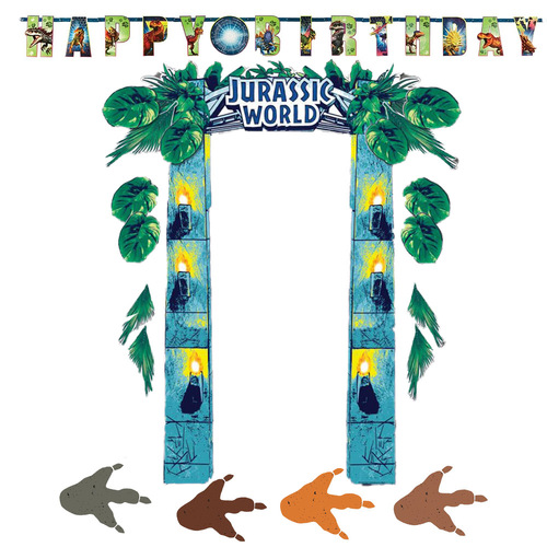 Dinosaur Jurassic World Decorating Birthday Party Pack