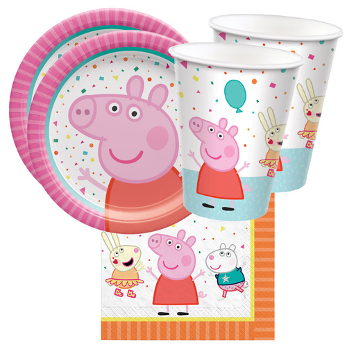 Peppa Pig 16 Guest Tableware Pack