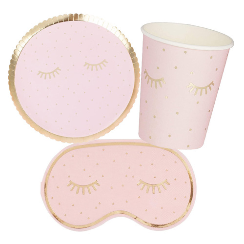 Pamper Party 8 Guest Tableware Party Pack