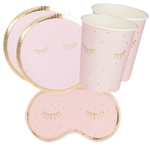 Pamper Party 16 Guest Tableware Party Pack