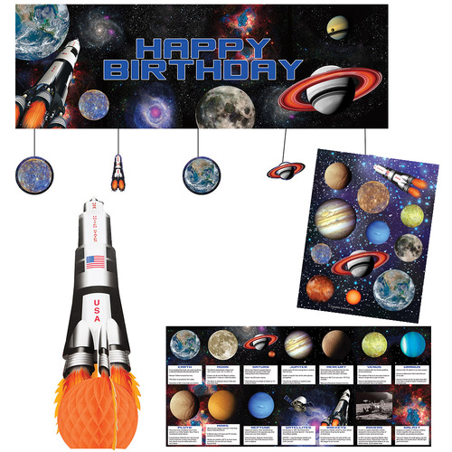 Space Happy Birthday Party Pack